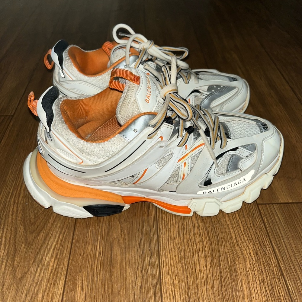 Balenciaga tracks White Orange size/39